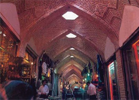 جانِ هنر در معماری بازار زنجان